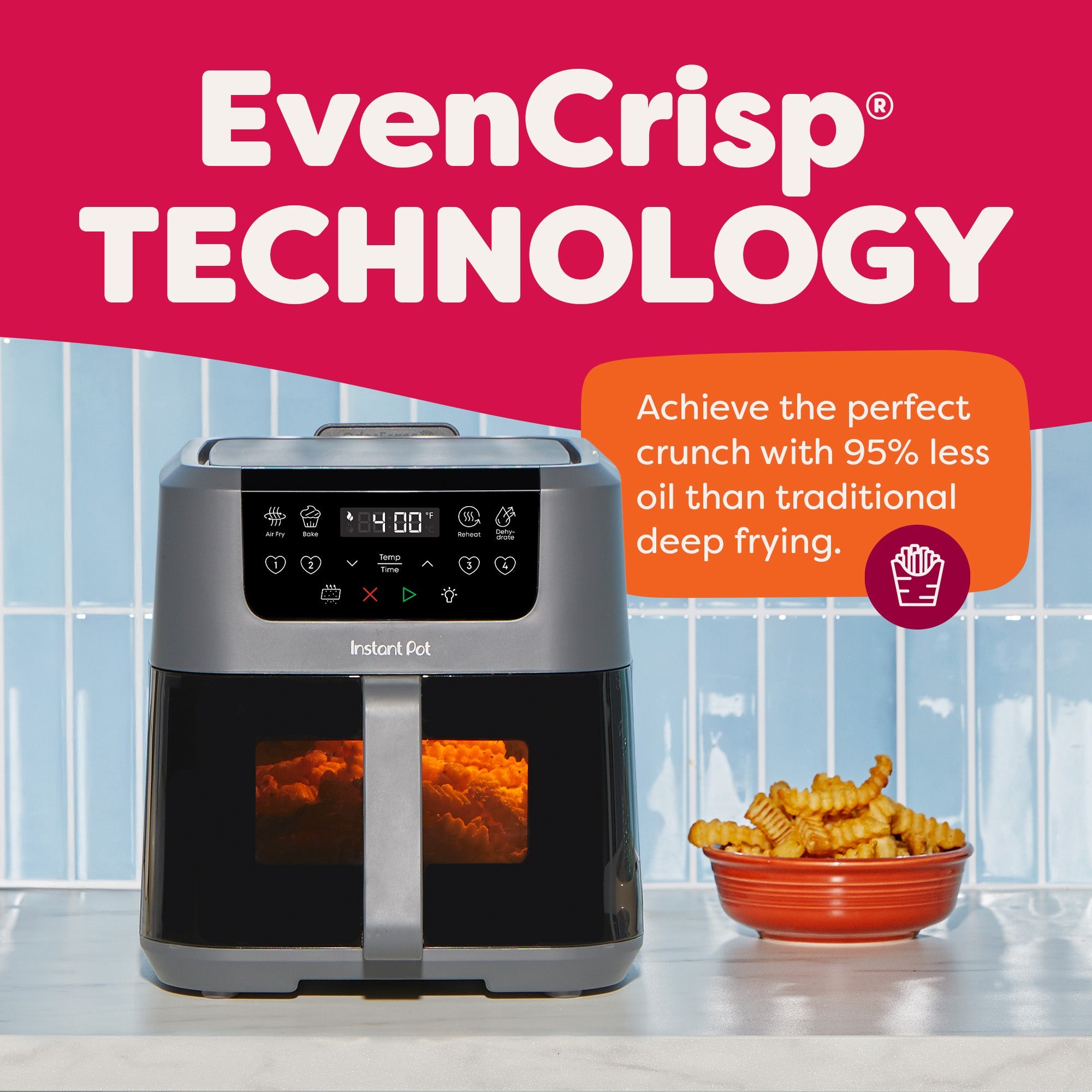 Instant Pot 5.3QT VORTEX? Plus Air Fryer, Truffle - Image 3
