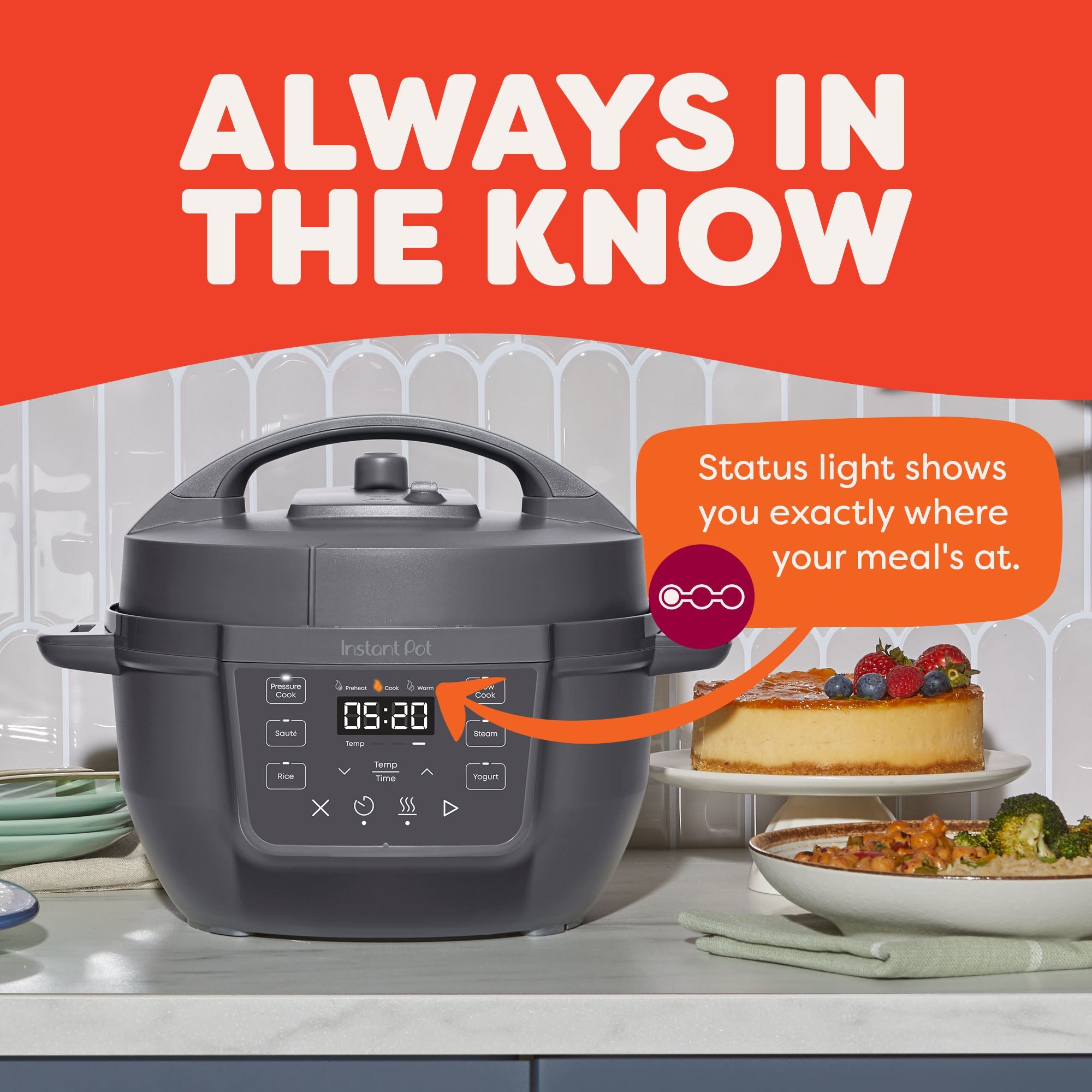 Instant Pot 4QT RIO? Mini Multi-Cooker, Truffle - Image 3