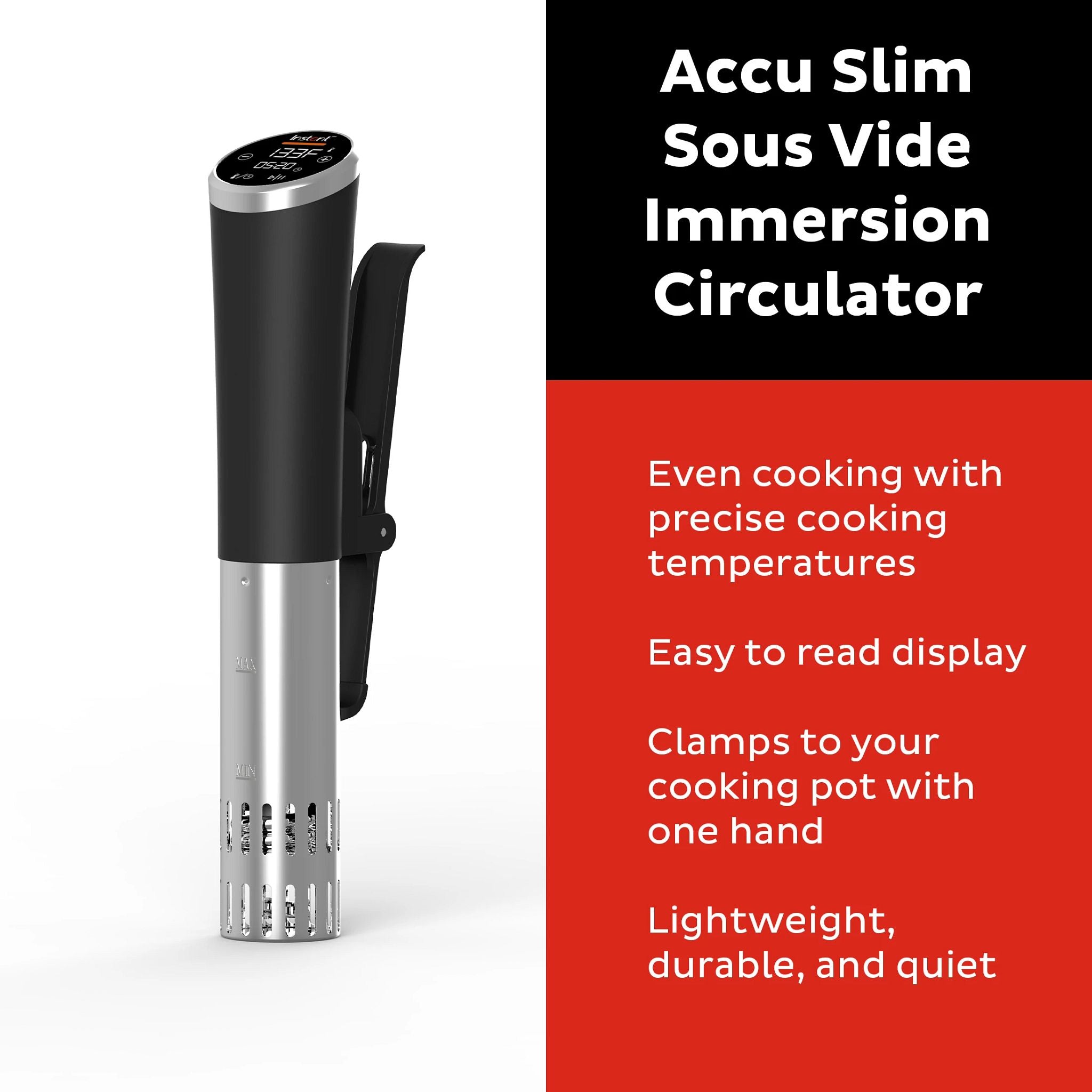 Instant Pot Accu Slim? Sous Vide Immersion Circulator, V2 - Image 3