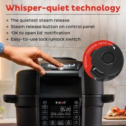 Alternative view of Duo™ Crisp™ 6.5QT with Ultimate Lid Multi-Cooker and Air Fryer