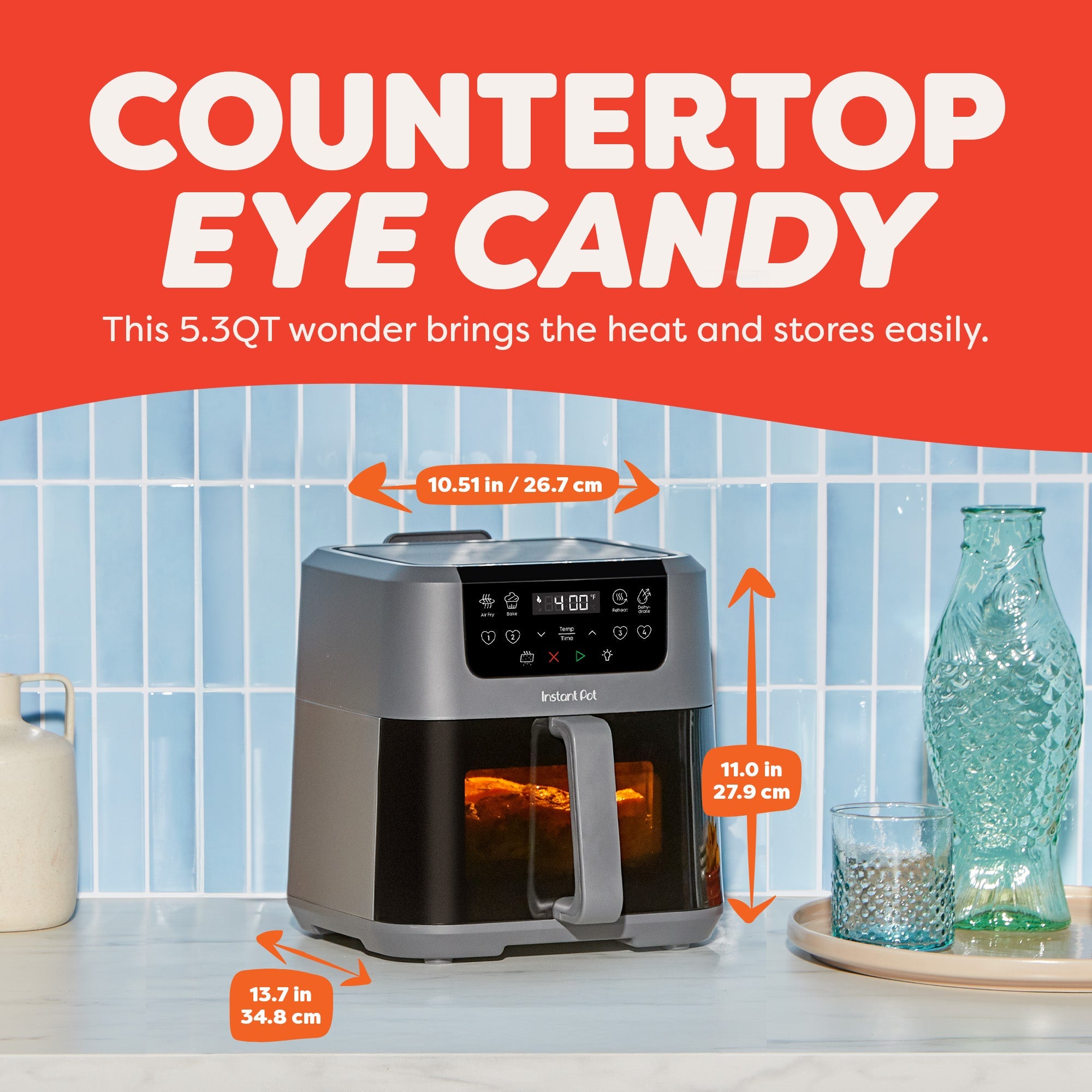 Instant Pot 5.3QT VORTEX? Plus Air Fryer, Truffle - Image 8