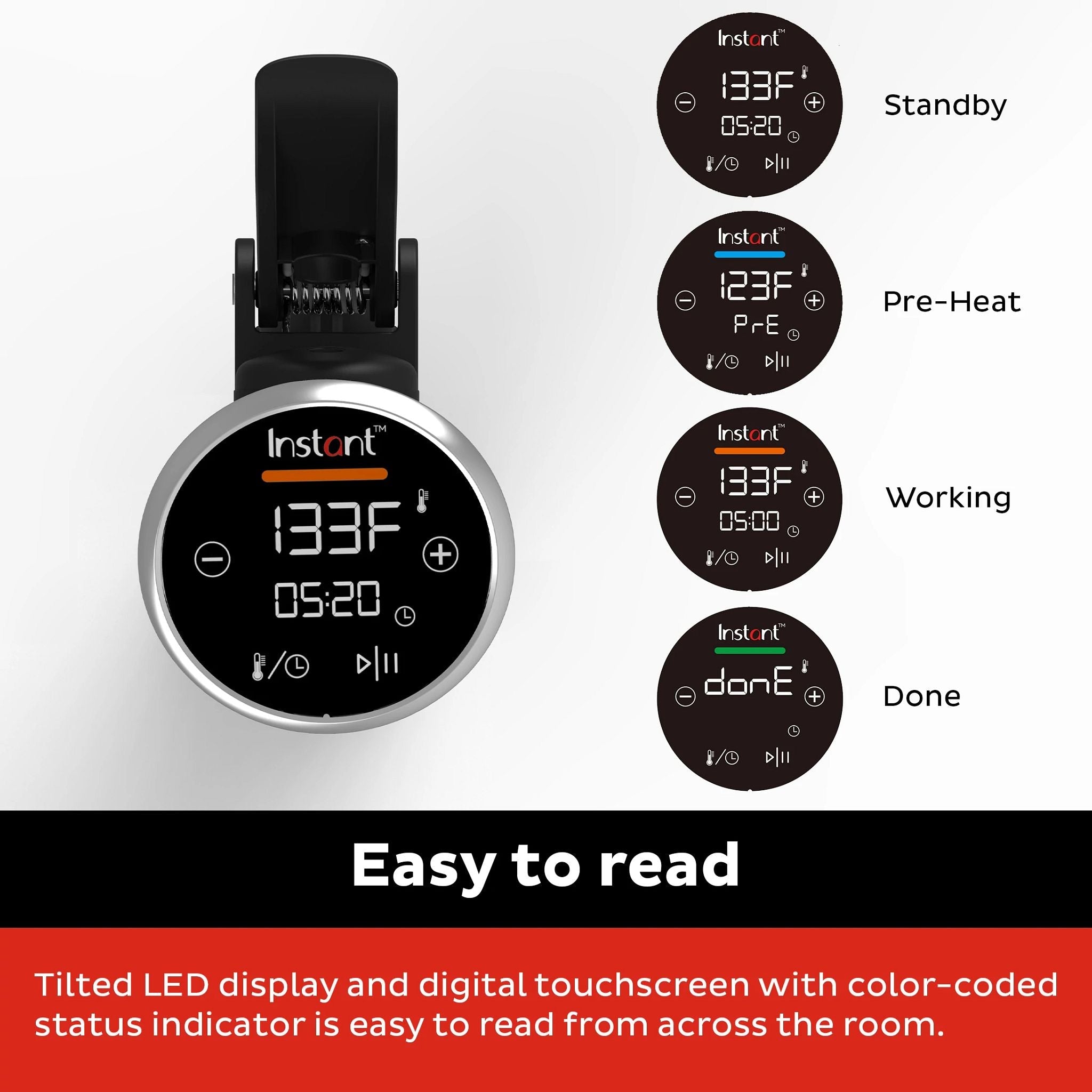 Instant Pot Accu Slim? Sous Vide Immersion Circulator, V2 - Image 5