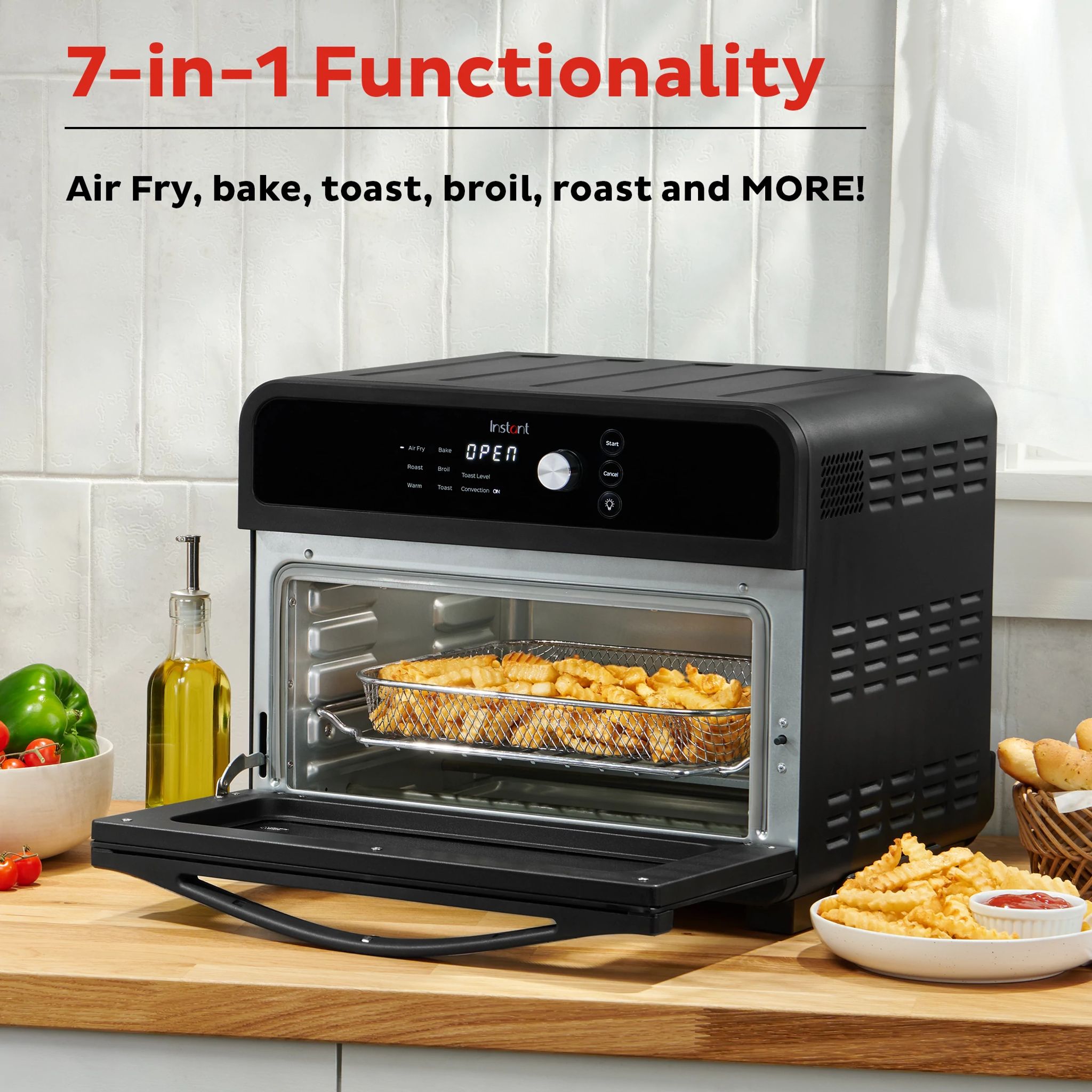 Instant Pot Omni? 18L 7-in-1 Air Fryer Toaster Oven - Image 6