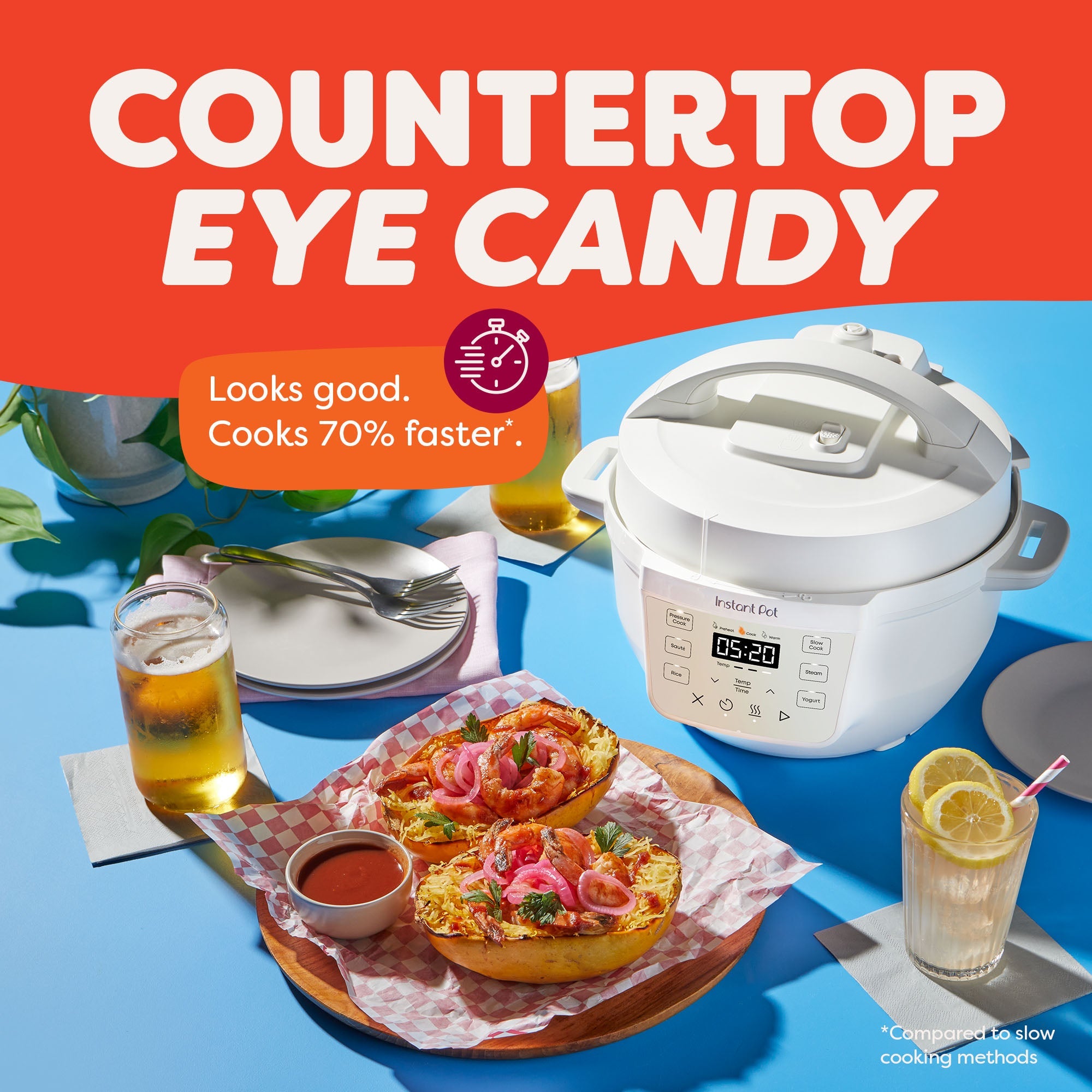 Instant Pot 4QT RIO? Mini Multi-Cooker, Sea Salt - Image 8