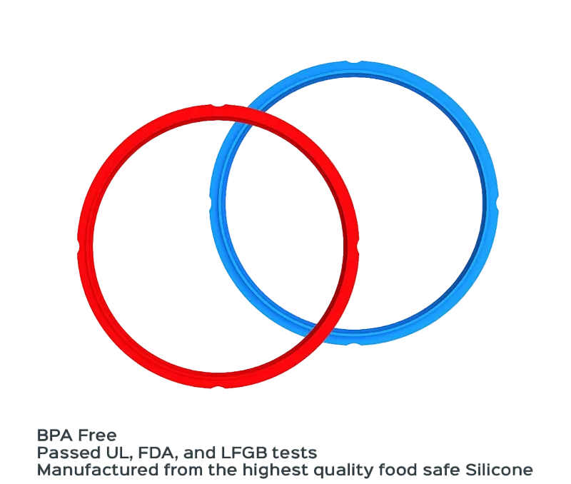 Instant Pot 3QT Color Sealing Ring, 2-Pack