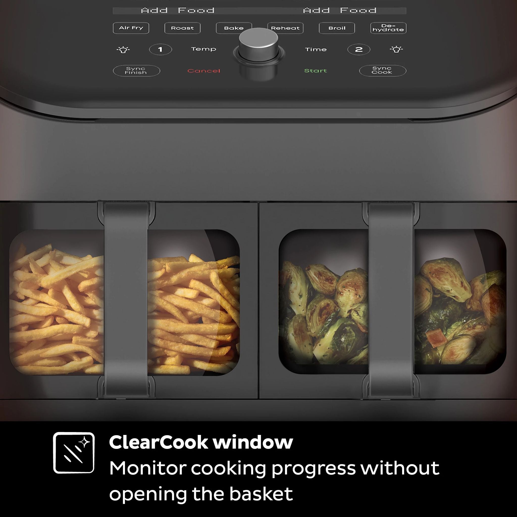 Instant Pot Vortex? Plus Dual Black 8QT Air Fryer with ClearCook - Image 6