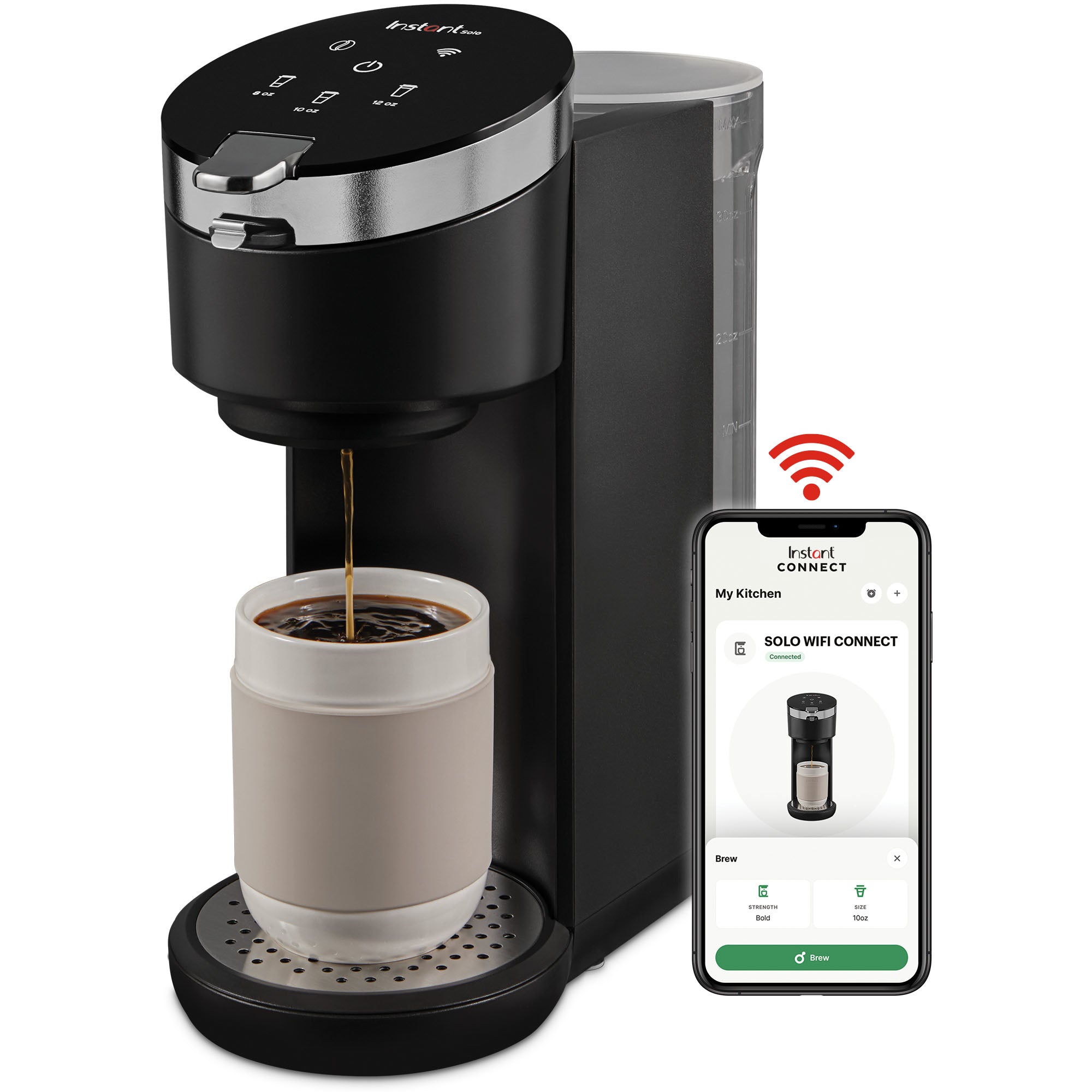 Instant Pot Solo WiFi Connect Single-Serve Coffee Maker