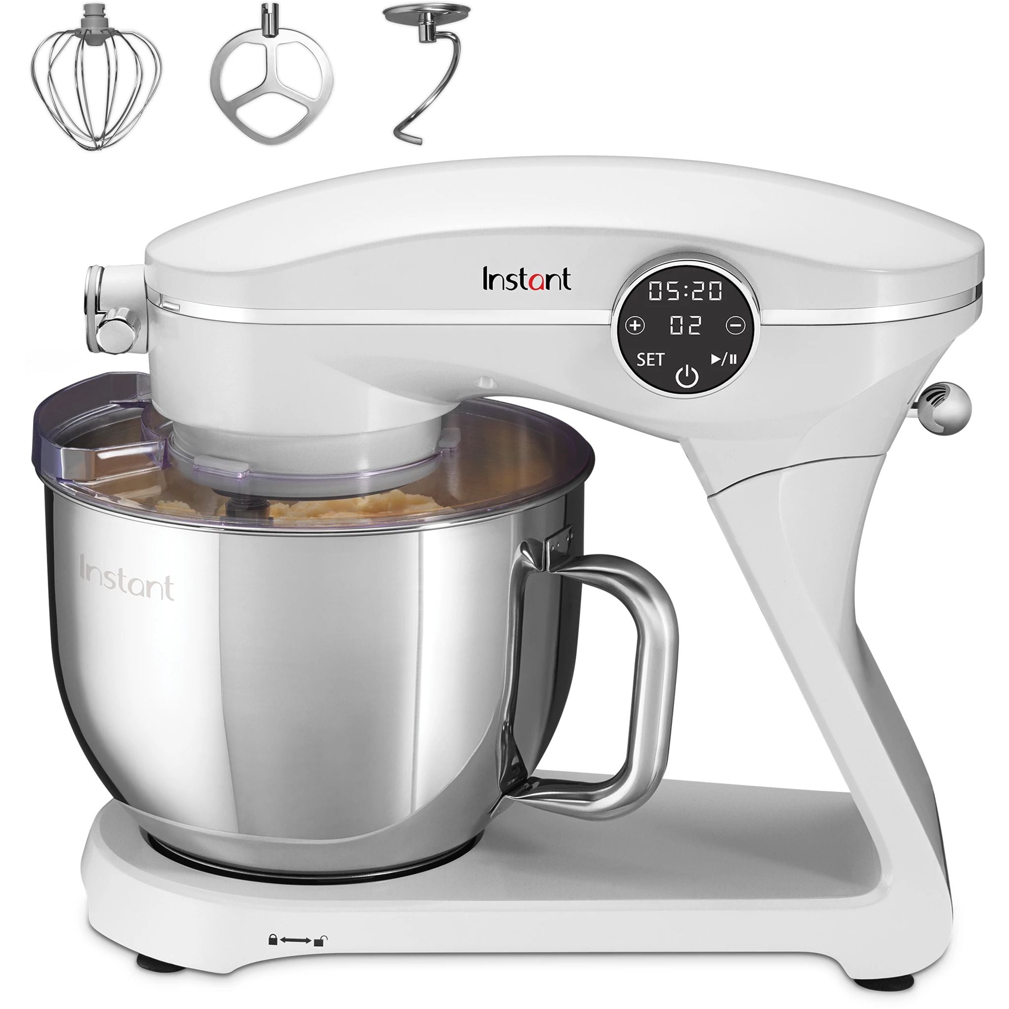 Instant Pot 7.4QT Stand Mixer Pro Series, Pearl White