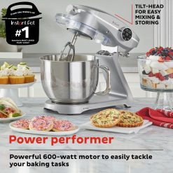 Alternative view of Instant Pot 7.4QT Stand Mixer Pro Series, Silver