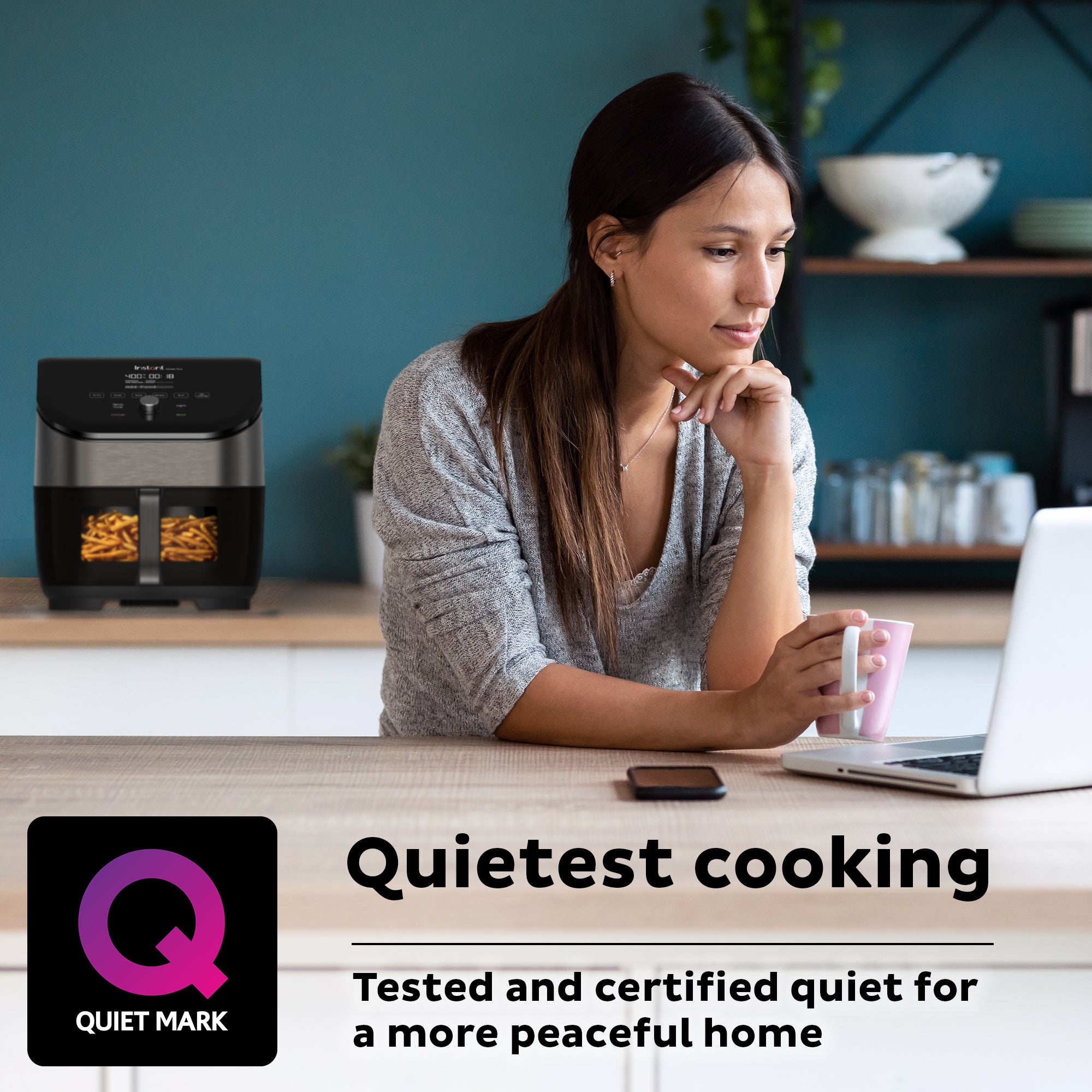 Instant Pot Vortex? Plus 6QT Stainless Steel Air Fryer with ClearCook and OdorErase - Image 7
