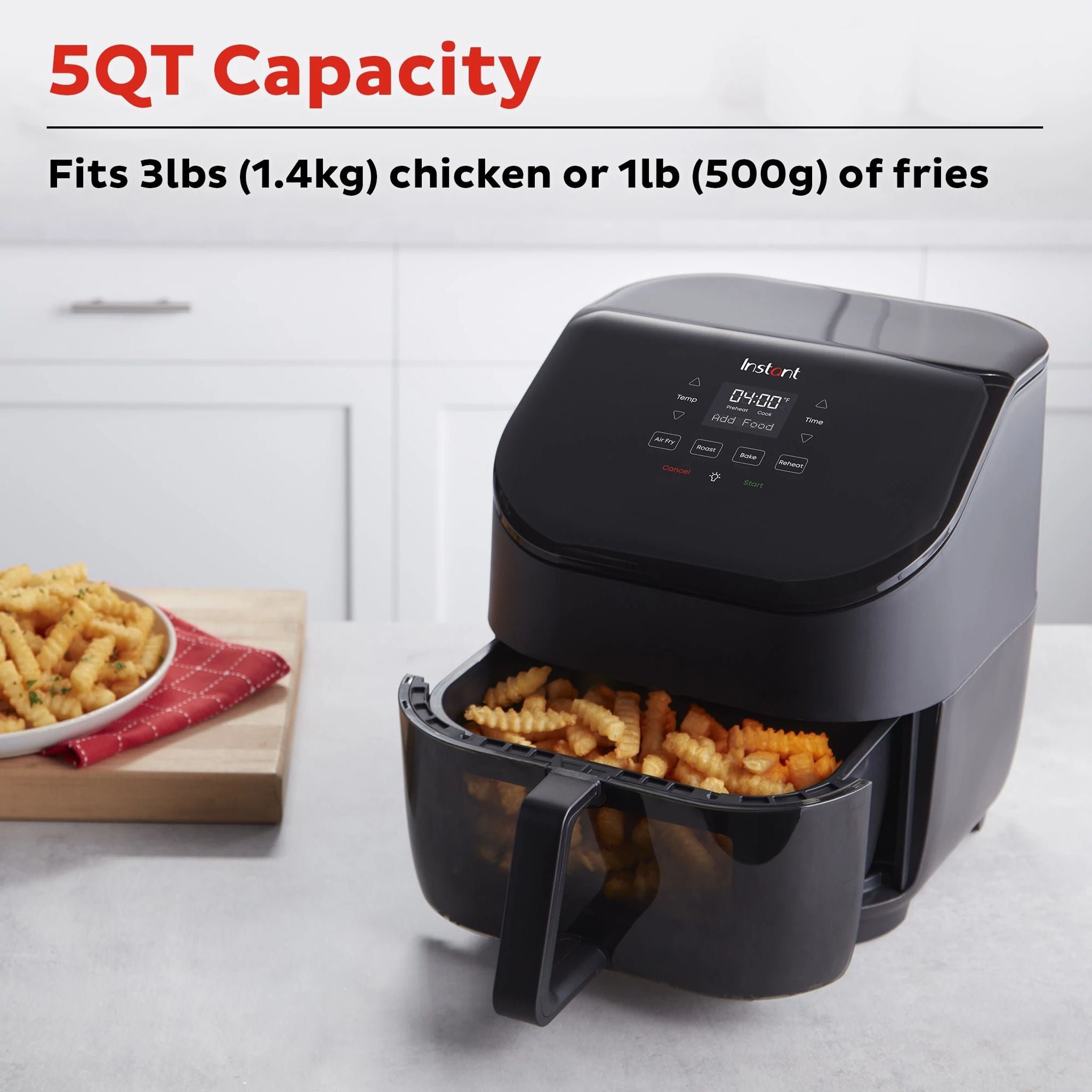 Instant Pot VORTEX? Chef Series 5QT Air Fryer with ClearCook? - Image 3