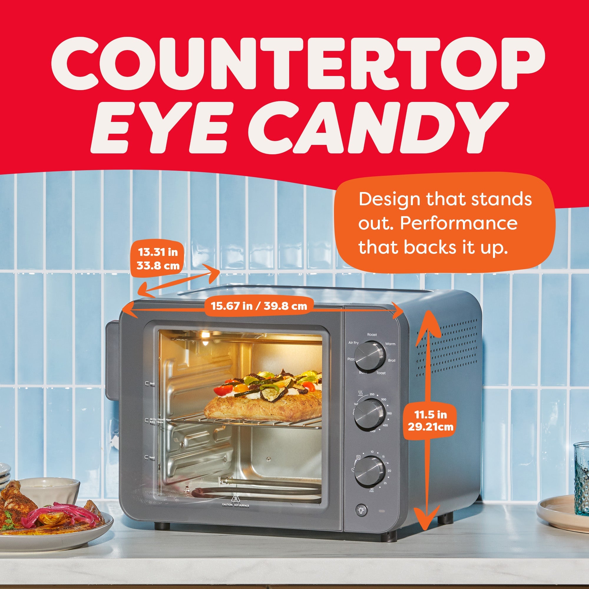 Instant Pot 4-Slice InstantHeat? Mini Air Fryer Toaster Oven, Truffle - Image 7