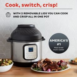 Alternative view of Instant Pot Duo? Crisp? + Air Fryer 6QT Multi-Use Pressure Cooker