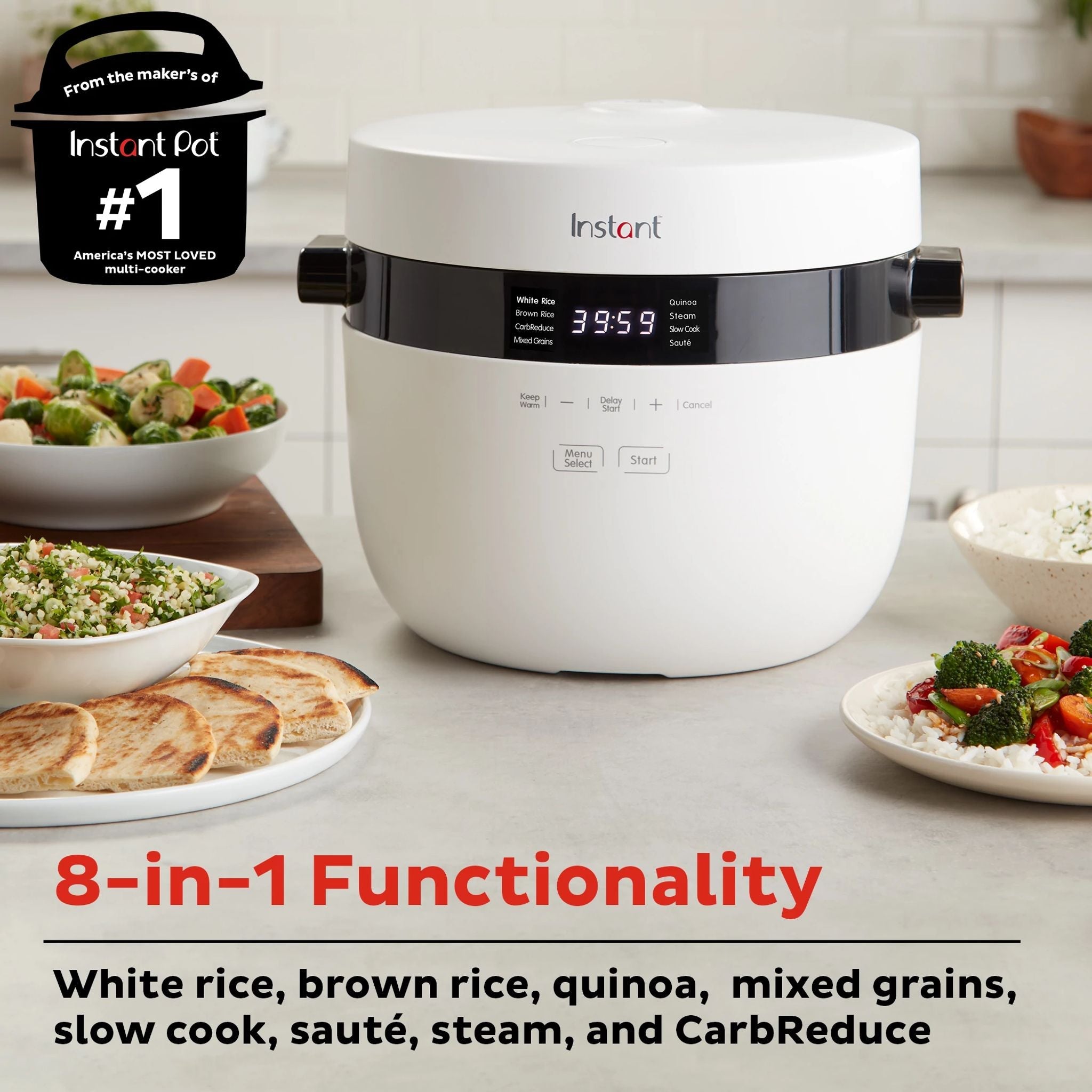 Instant Pot 20-Cup Grain and Rice Multi-Cooker - Image 3