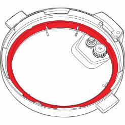 Alternative view of Instant Pot 5 & 6 QT Clear Sealing Ring, 2-Pack