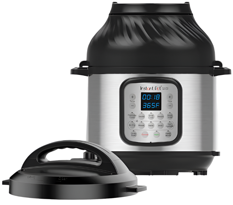 Instant Pot Duo? Crisp? + Air Fryer 6QT Multi-Use Pressure Cooker