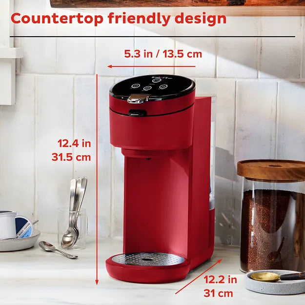 Instant Pot Solo? Single Serve Coffee Maker, Maroon - Image 8