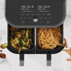 Alternative view of Vortex® Plus Dual Black 8QT Air Fryer with ClearCook