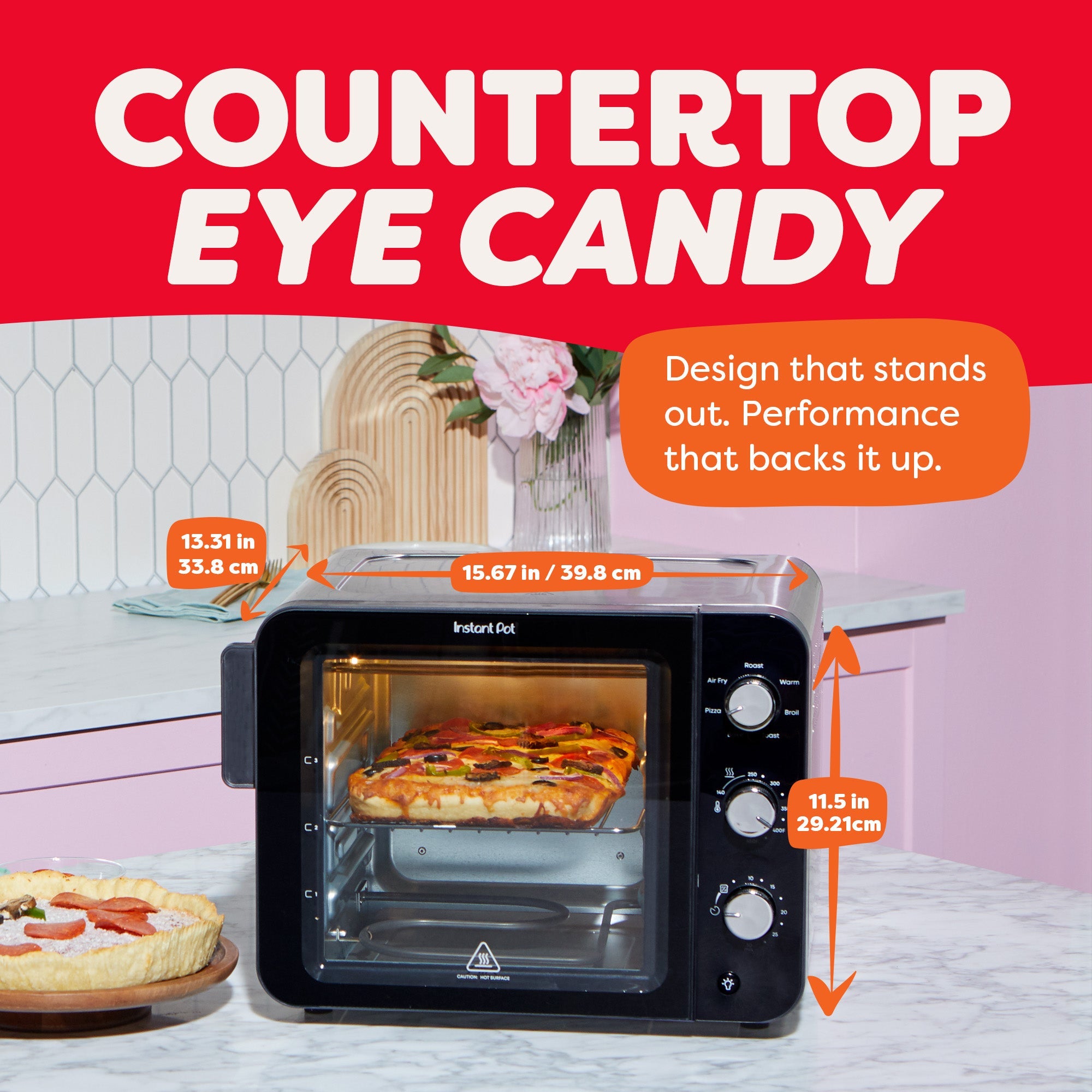 Instant Pot 4-Slice InstantHeat? Mini Air Fryer Toaster Oven - Image 8