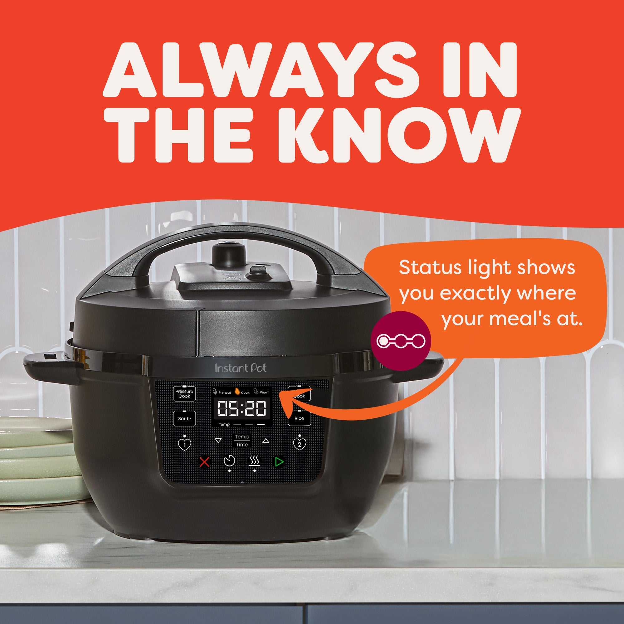 Instant Pot 4QT RIO? Mini Chef Series Multi-Cooker, Black - Image 4