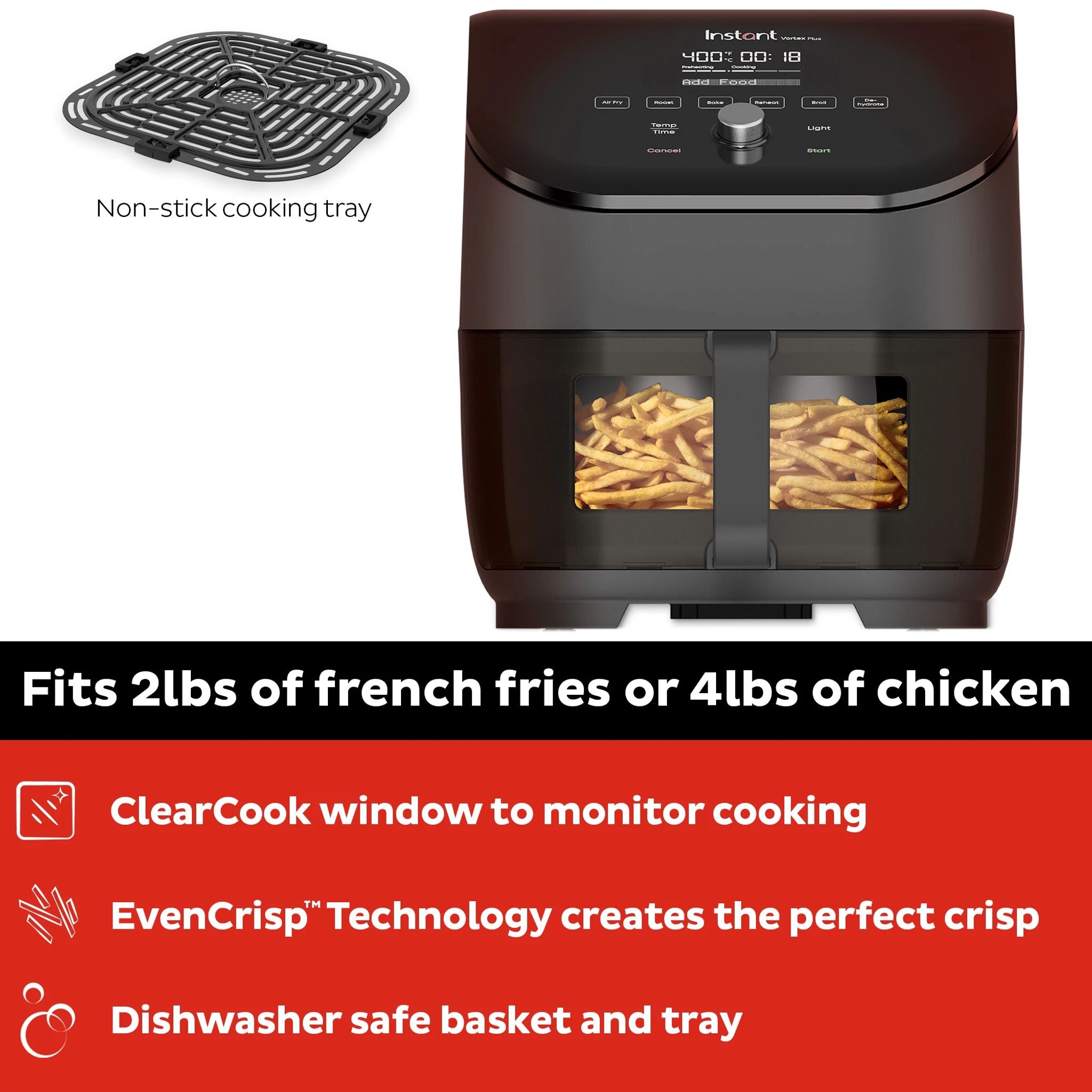 Instant Pot Vortex? Plus 6QT ClearCook Air Fryer - Image 5
