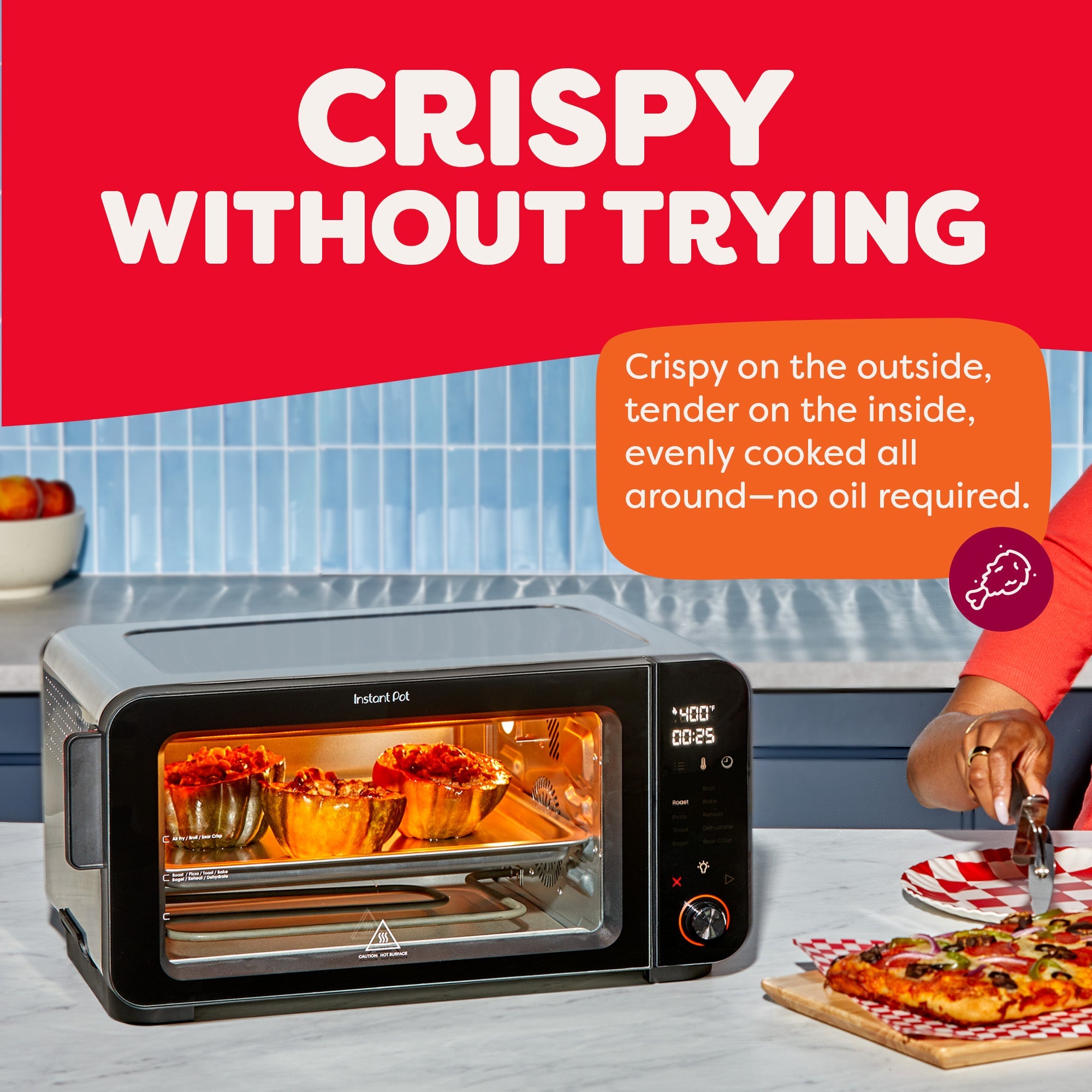 Instant Pot 6-Slice InstantHeat? Air Fryer Toaster Oven - Image 5