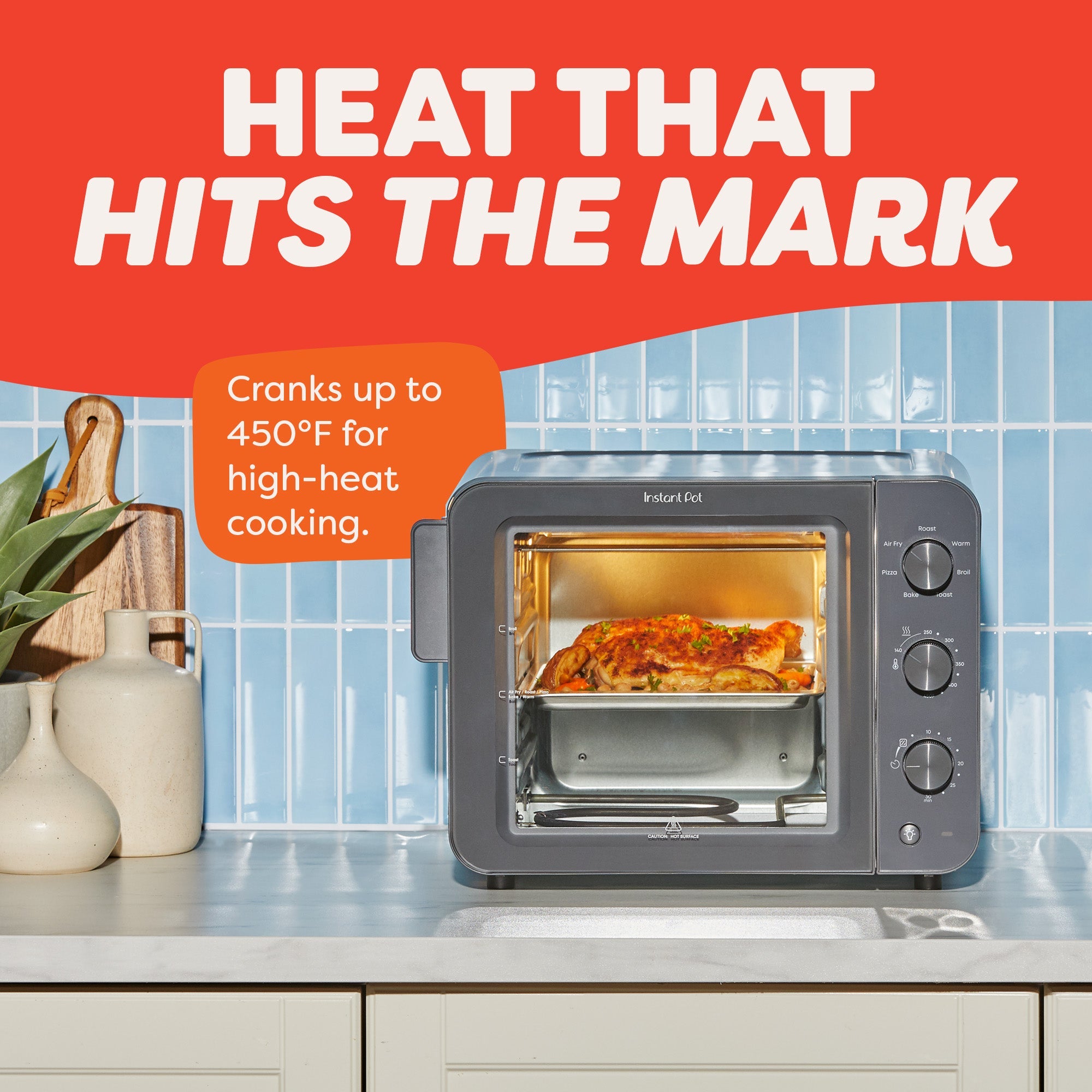 Instant Pot 4-Slice InstantHeat? Mini Air Fryer Toaster Oven, Truffle - Image 9