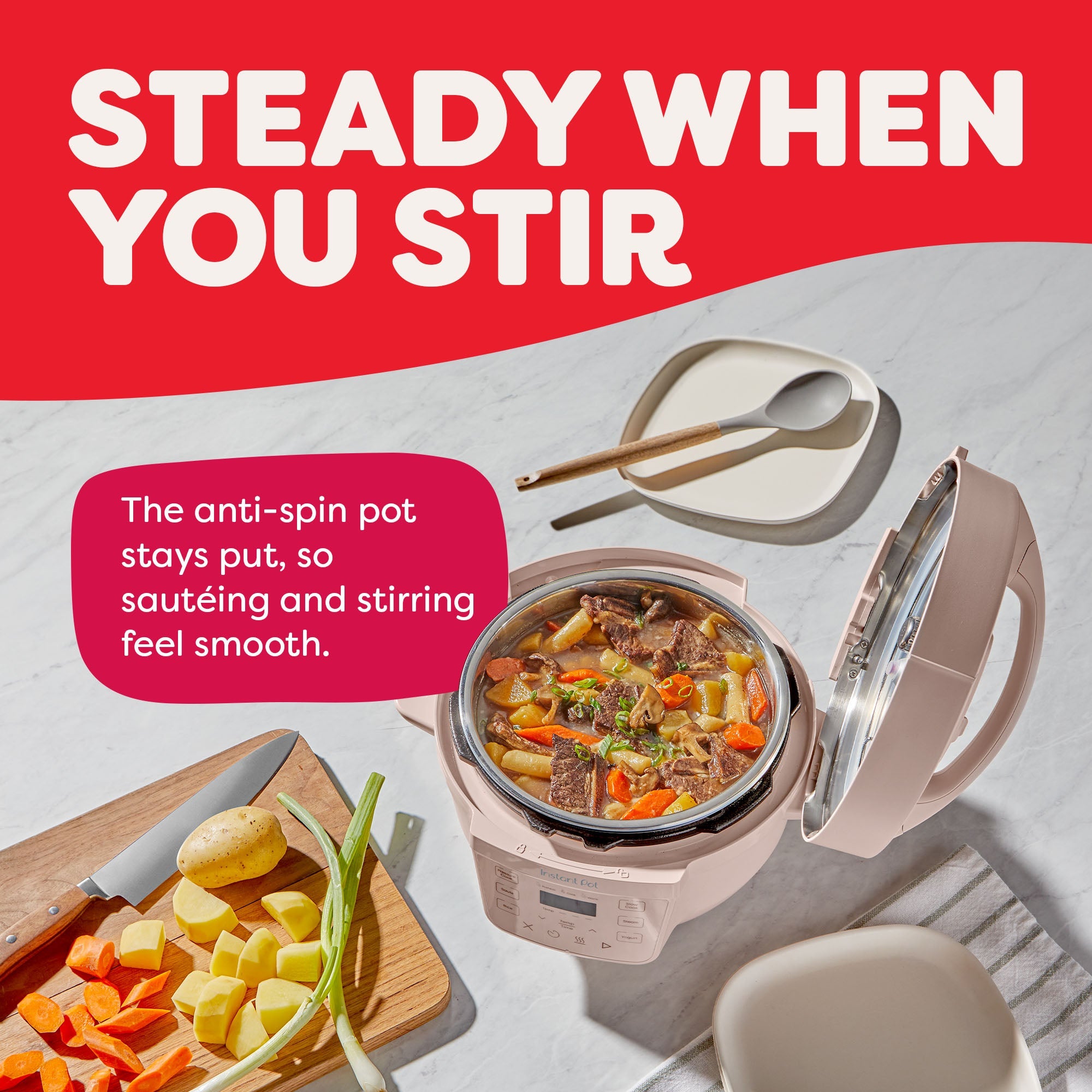 Instant Pot 4QT RIO? Mini Multi-Cooker, Rosewater - Image 8