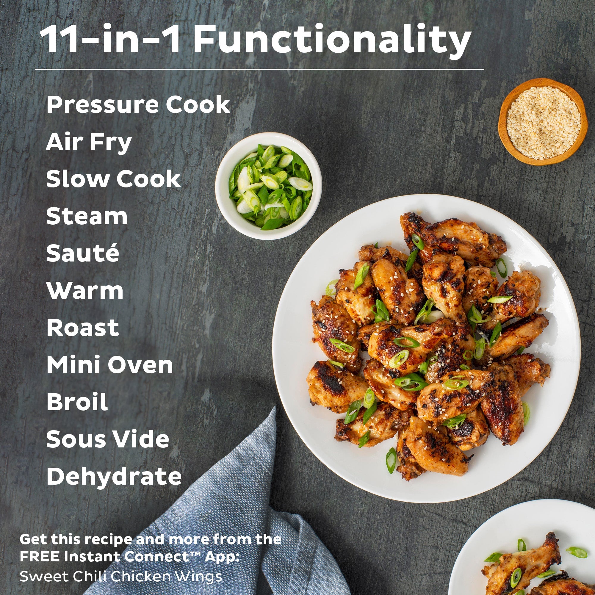 Instant Pot Duo? Crisp? + Air Fryer 8QT Multi-Use Pressure Cooker - Image 4