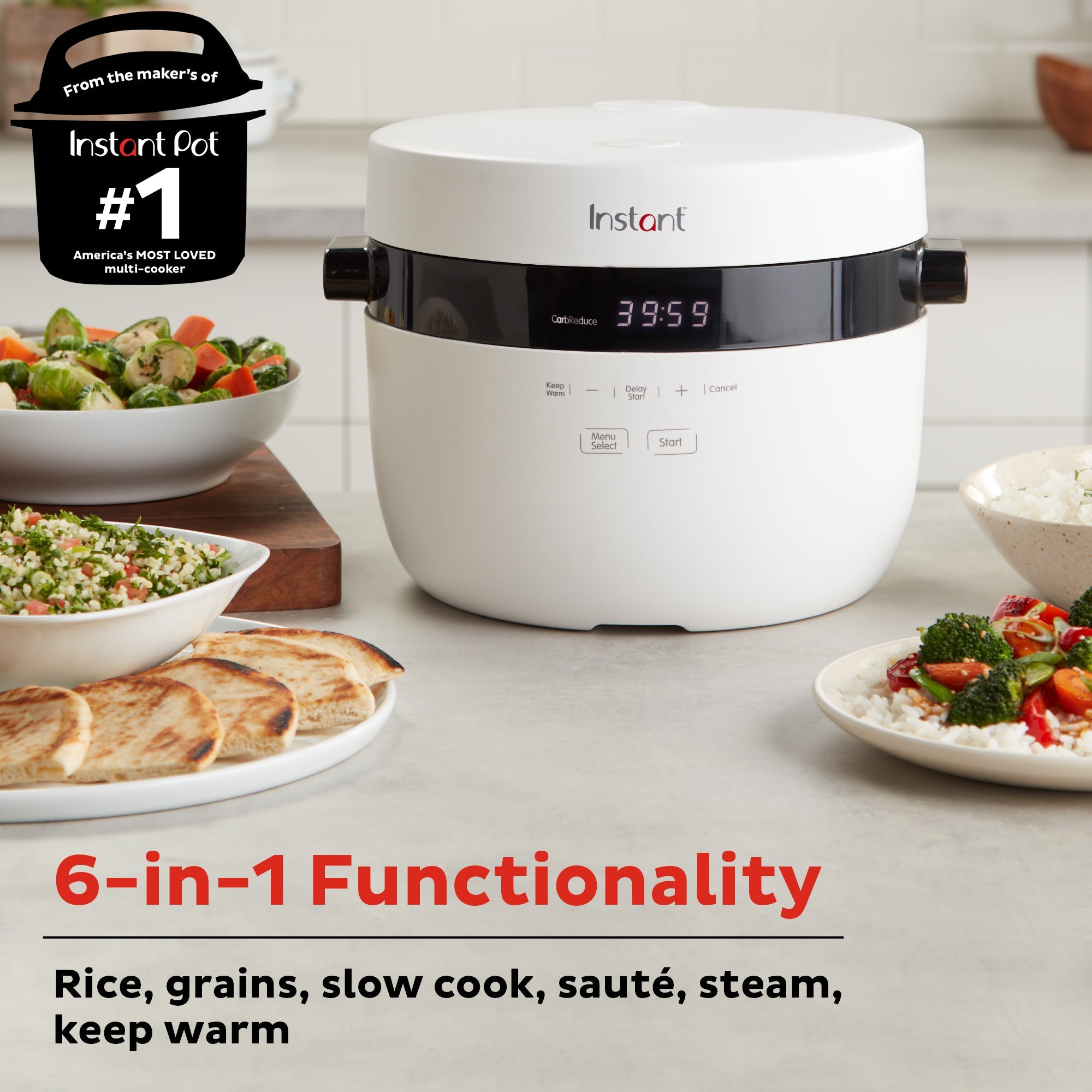 Instant Pot 12-Cup Grain and Rice Multi-Cooker - Image 6