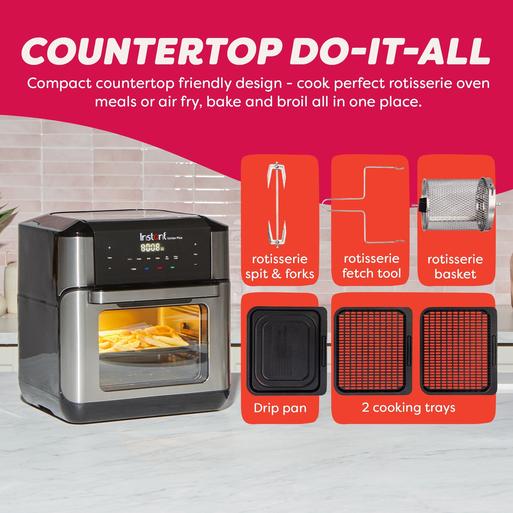 Instant Pot Vortex? Plus 10QT Air Fryer Oven - Image 5