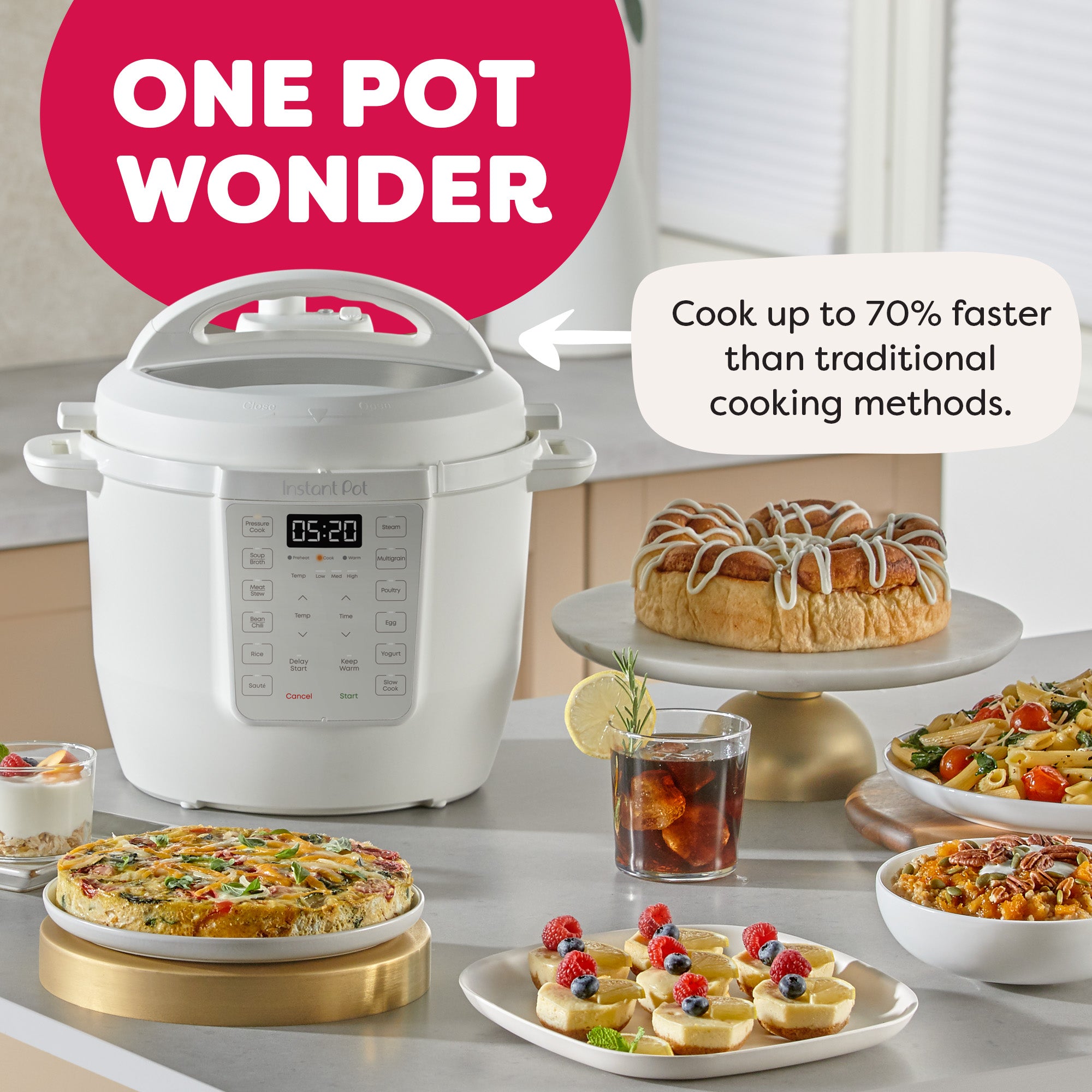Instant Pot 6QT RIO? Multi-Cooker, Sea Salt - Image 7